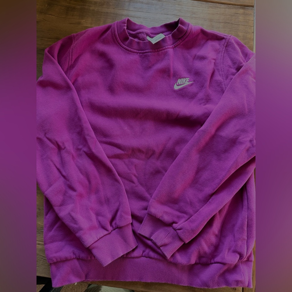 Nike Fuchsia Crewneck